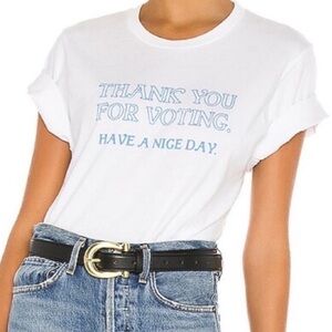 Lovers + Friends Thank You For Voting T-Shirt
